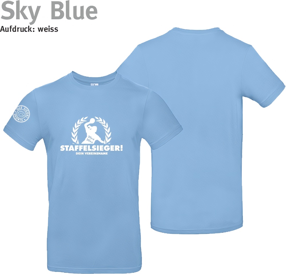 247CollectionT-ShirtStaffelsiegershirtKranzHandballLadyTU03TSkyBlue-XS
