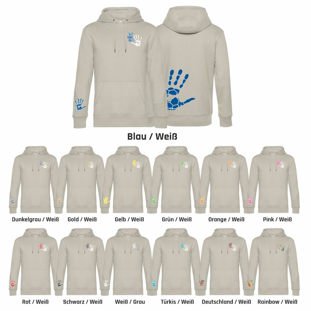 HandballCollectionHoodieWU02KGreyFog-M