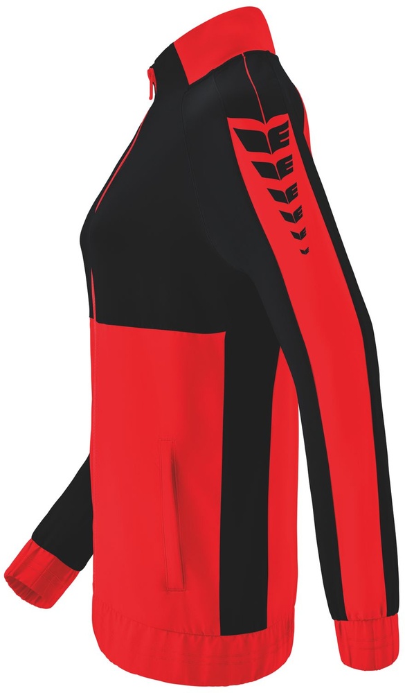 ErimaDamenTrainingsjackeSixWingsPrsentationsjacke22-0003RotSchwarz-34XXS