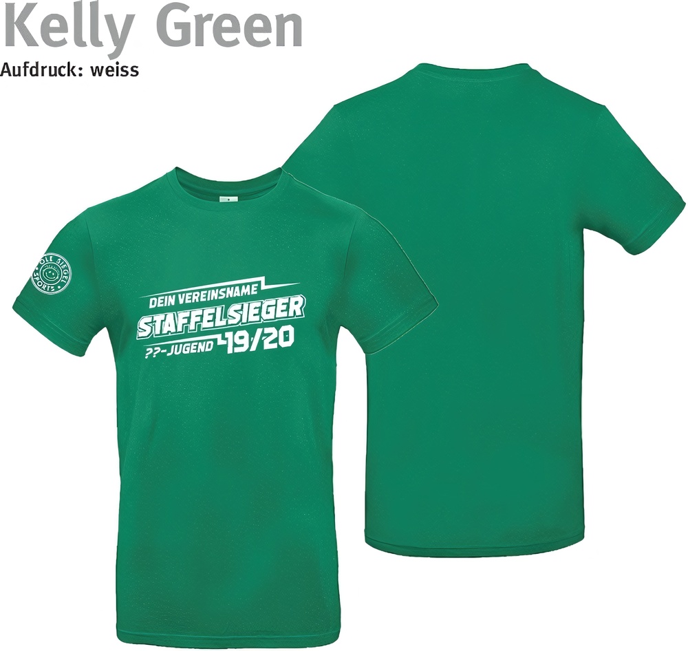 247CollectionT-ShirtStaffelsiegershirtBlitzTU03TKellyGreen-XS