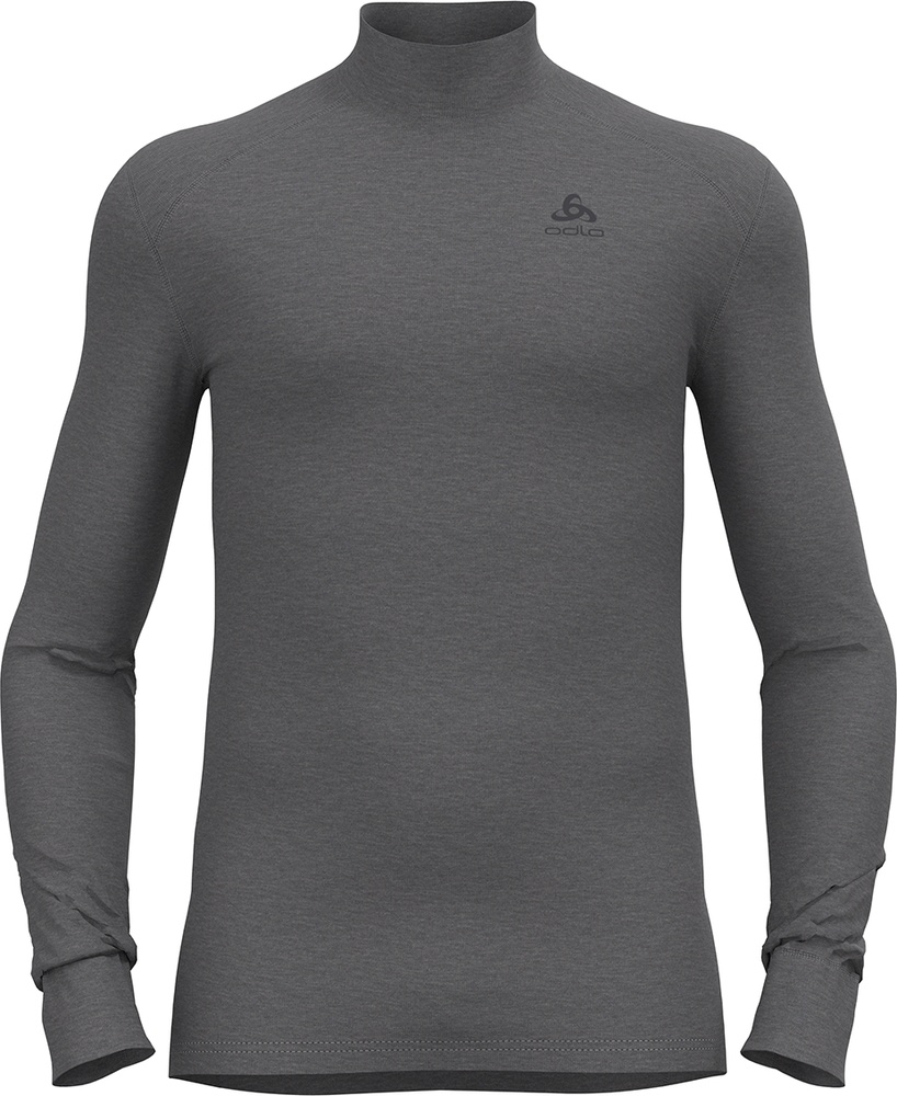 OdloBlTopTurtleNeckLong-SleeveActiveWarmEco159092OdloSteelGreyMelange-L