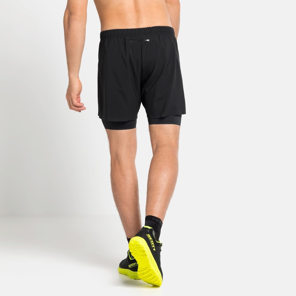 Odlo2-In-1ShortsZeroweight5Inch322562Black-L