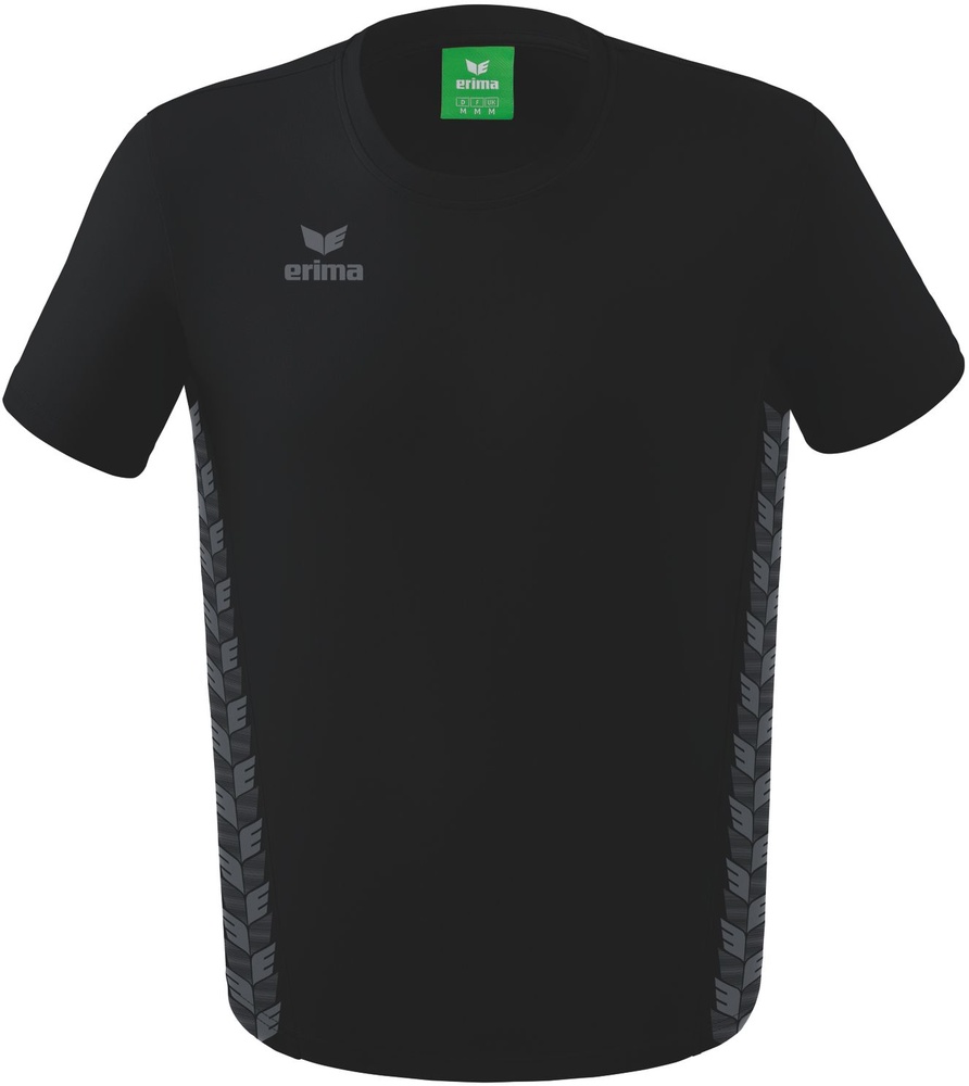 ErimaSportshirtEssentialTeamT-Shirt22-0063SchwarzSlateGrey-128
