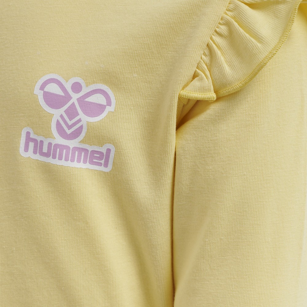 HummelKinderLongsleeveMirabelT-ShirtLSPaleBanana