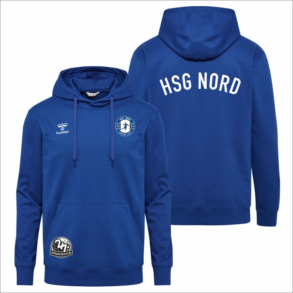 HSGNordEdemissenUetzeDamenHummelhmlGO20CottonHoodieLady225250TrueBlue-XXL