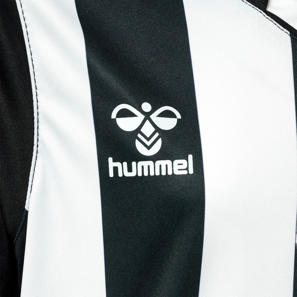 HummelKinderTrikotKurzarmHmlcoreXkStripedJerseyKidsSSBlackWhite-116