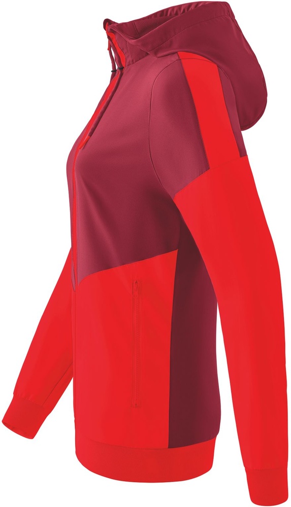ErimaDamenTrainingsjackeSquadTracktopJackeMitKapuze20-0019BordeauxRot-34XXS