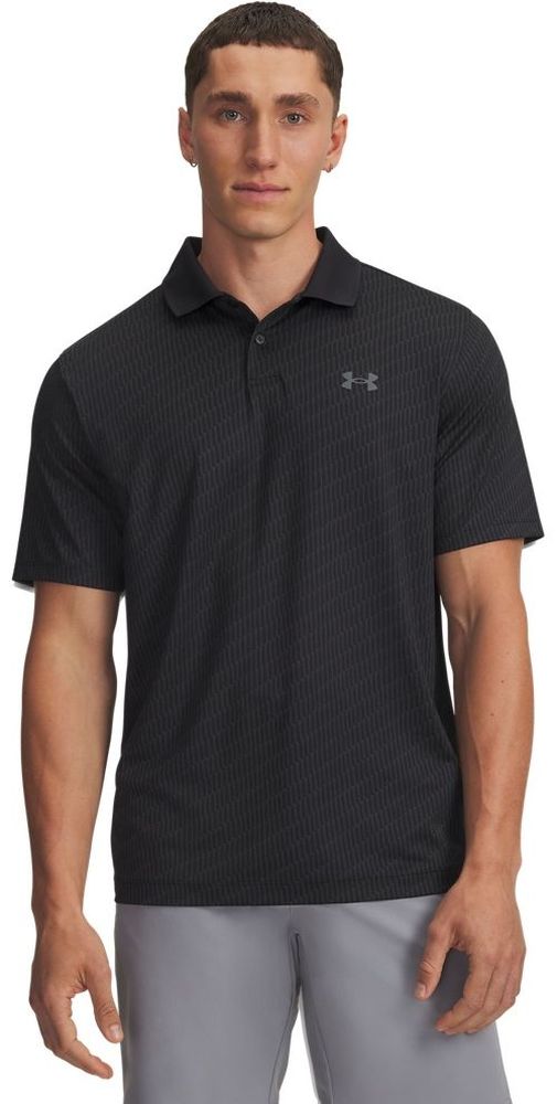 UnderArmourMatchplayPrintedPoloshirt1377377Black010-4XL
