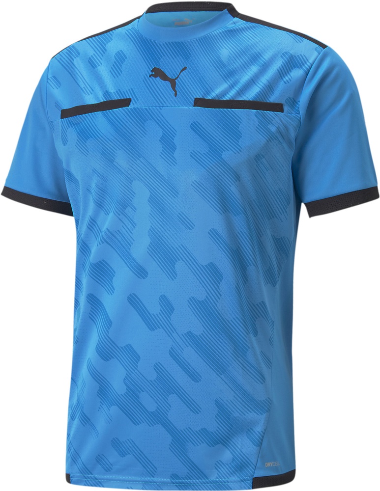 PumaTeamLIGARefereeJersey705452BleuAzur-PumaBlack-S
