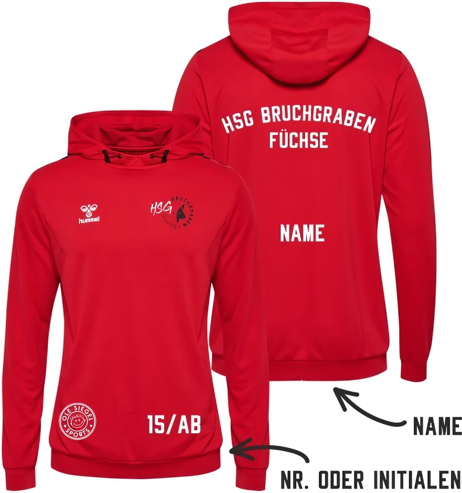 HSGBruchgrabenFchseHummelhmlAuthenticPLHoodieUnisex219976