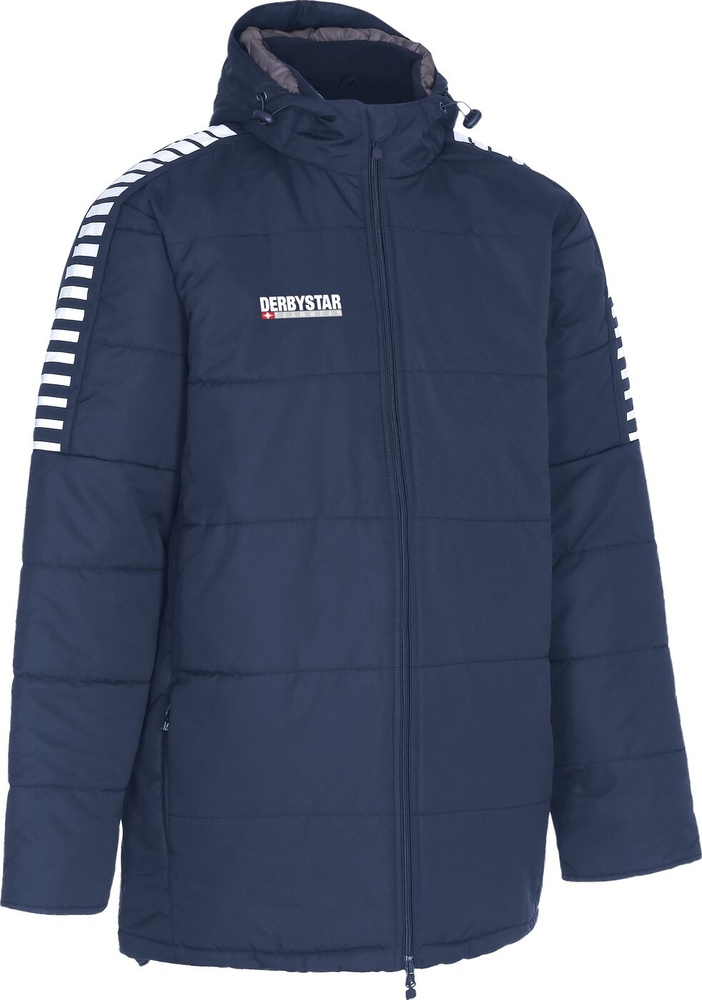 DerbystarRegenjackeHyperStadionjacke622010NavyWeiss-S