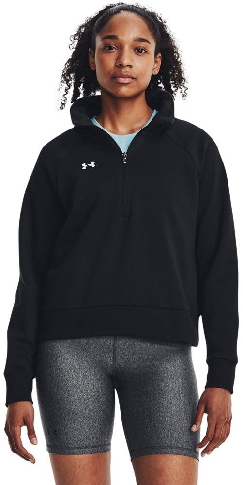 UnderArmourDamenLongsleeveUARivalFleeceHzBlack-XS