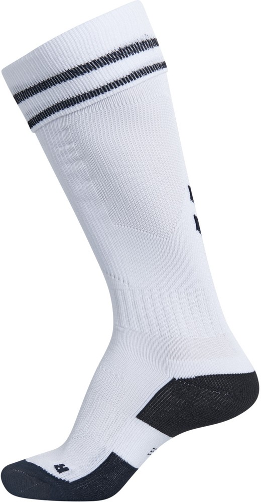 HummelFuballstutzenElementFootballSockWhiteBlack-27-30