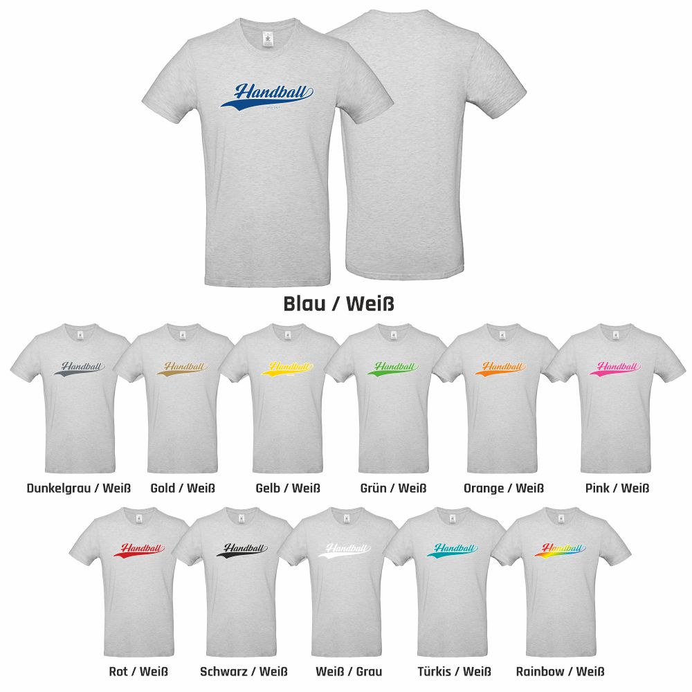 HandballFashionT-ShirtSince1917TU03TAshHeather-L