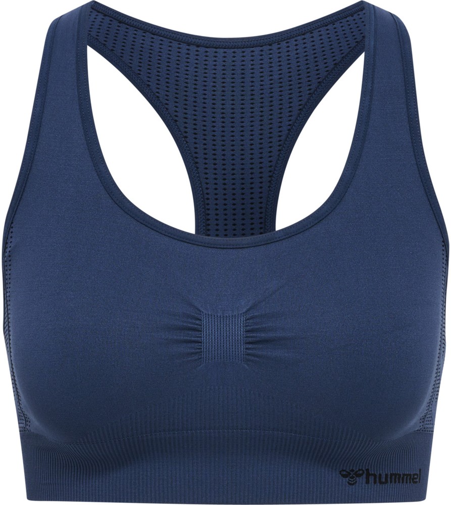 HummelDamenSportTopHmlshapingSeamlessSportsTopInsigniaBlue-L