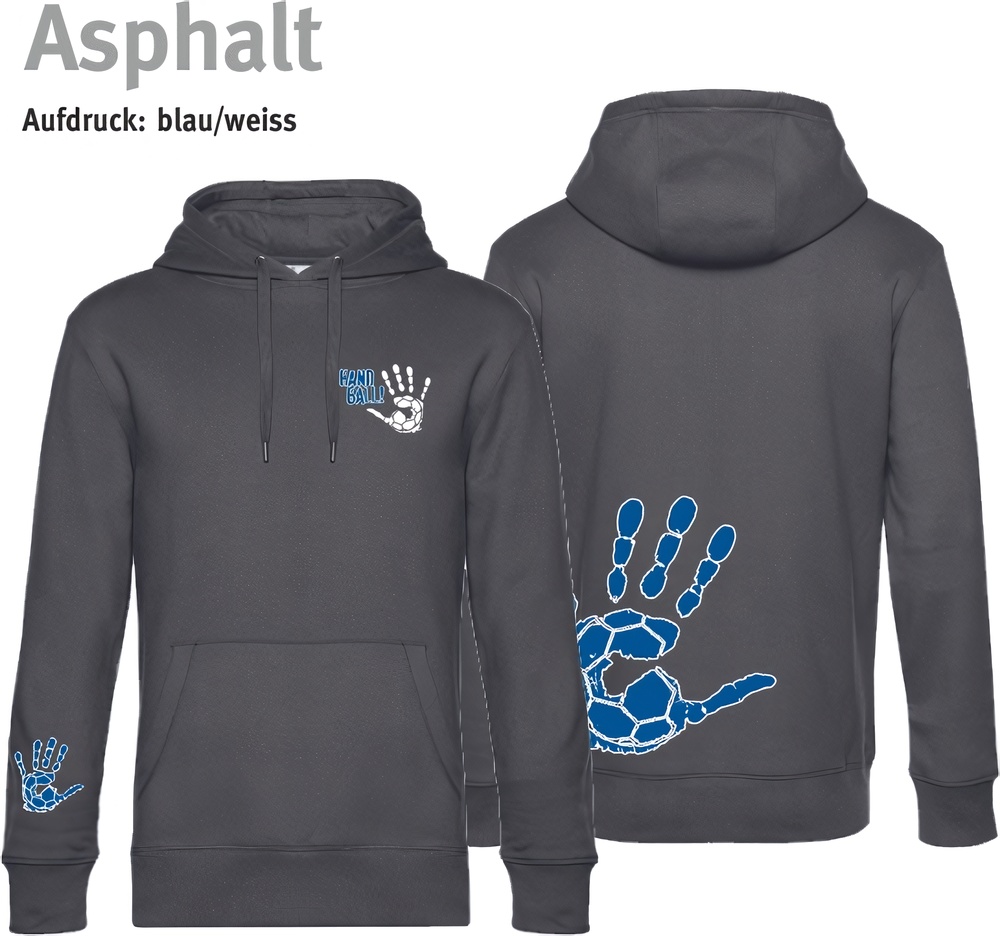 HandballCollectionHoodieWU02KAsphalt-XS