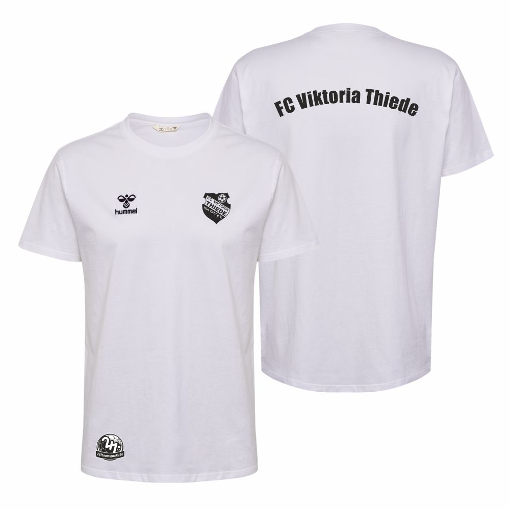 FCViktoriaThiedeHummelhmlGO20CottonT-ShirtSSUnisex224828White-L
