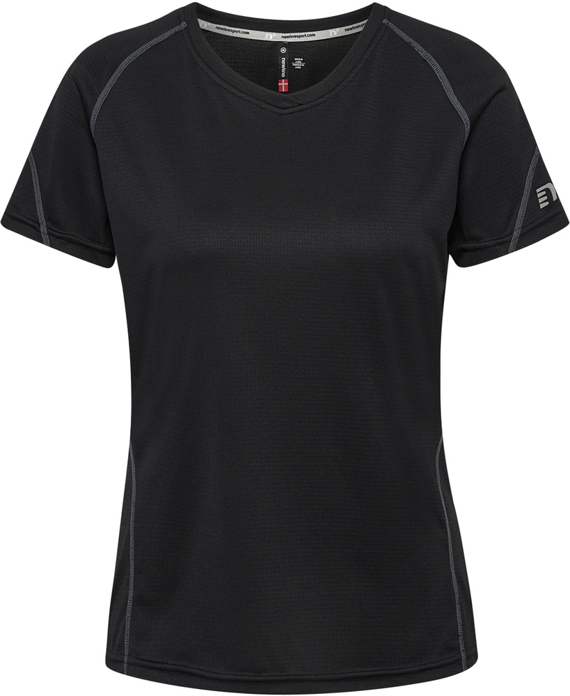 NewlineT-ShirtTopBaseCoolskinTeeBlack-L