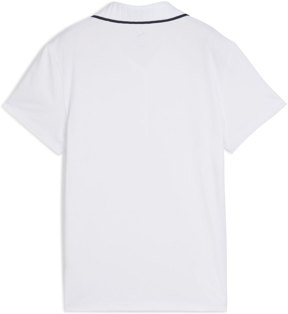 PumaDamenPoloShirtWCloudspunBridgesSSPolo629245WhiteGlow-L