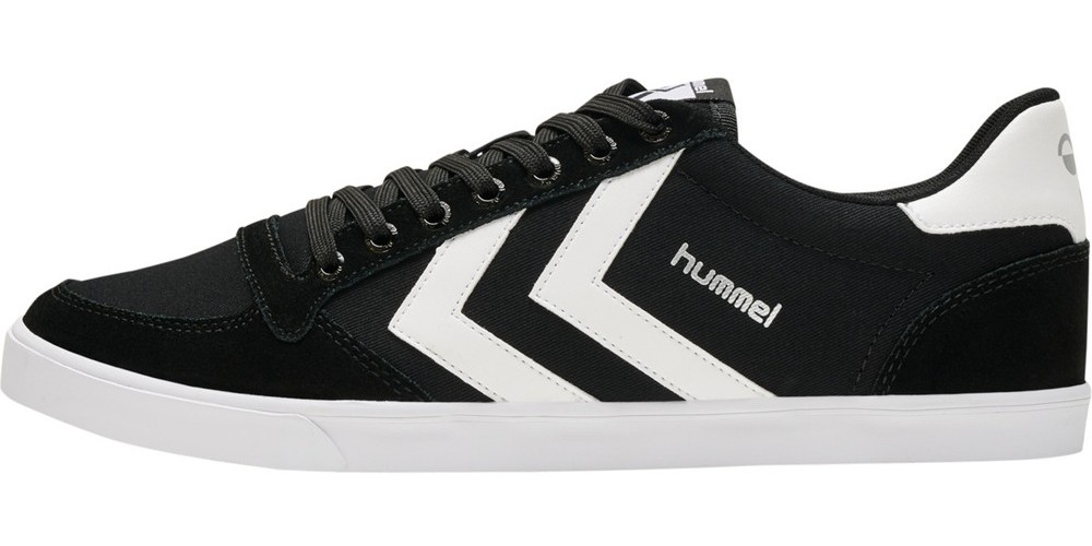 HummelSneakerflachHummelSlimmerStadilLowBlackWhiteKh-36