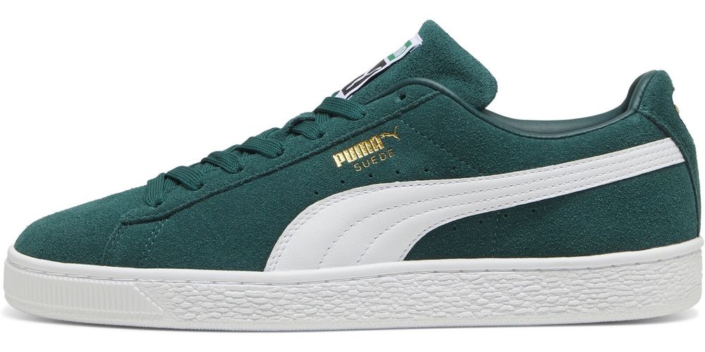 PumaSchuheLowSuedeClassic399781DarkMyrtle-PumaWhite-40