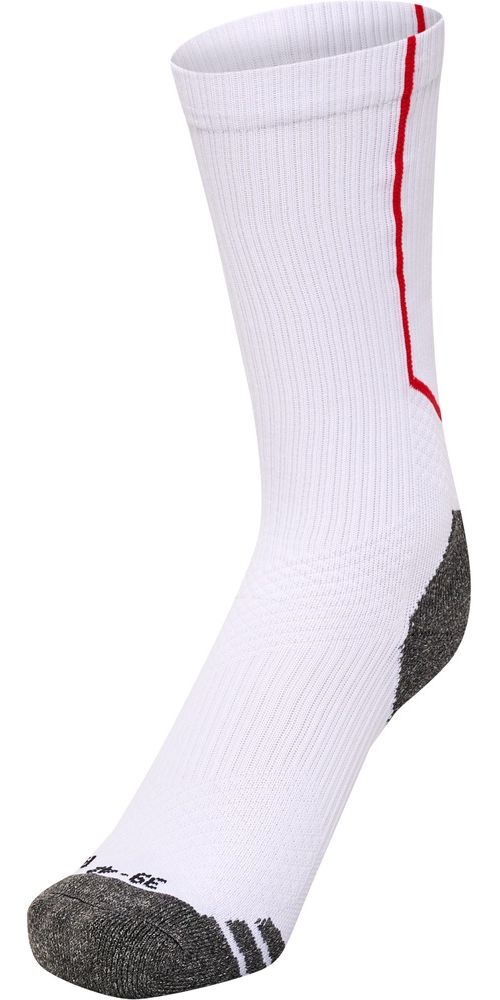HummelSockenHmlproTrainingSocksLowWhiteTrueRed-27-30