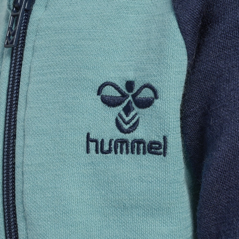 HummelKinderBodysuitLangarmHmlbelloSuitMineralBlue-56