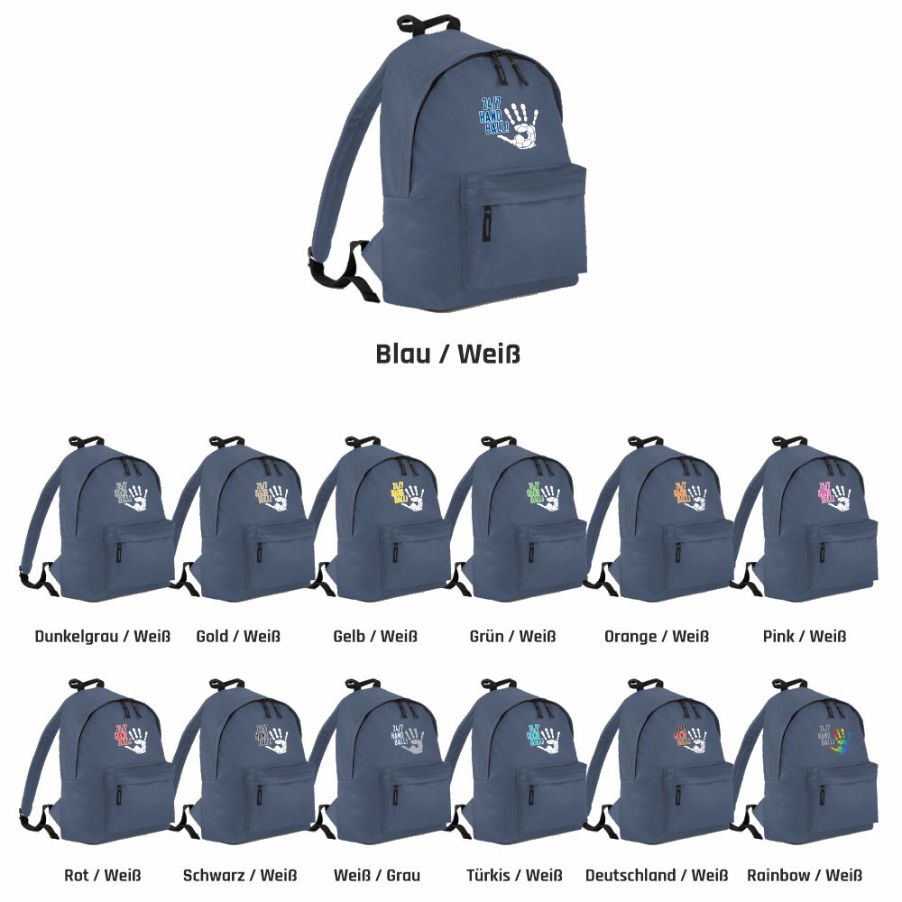 HandballCollectionRucksackBG12531x4221cmAirforceBlue-GraphiteGrey