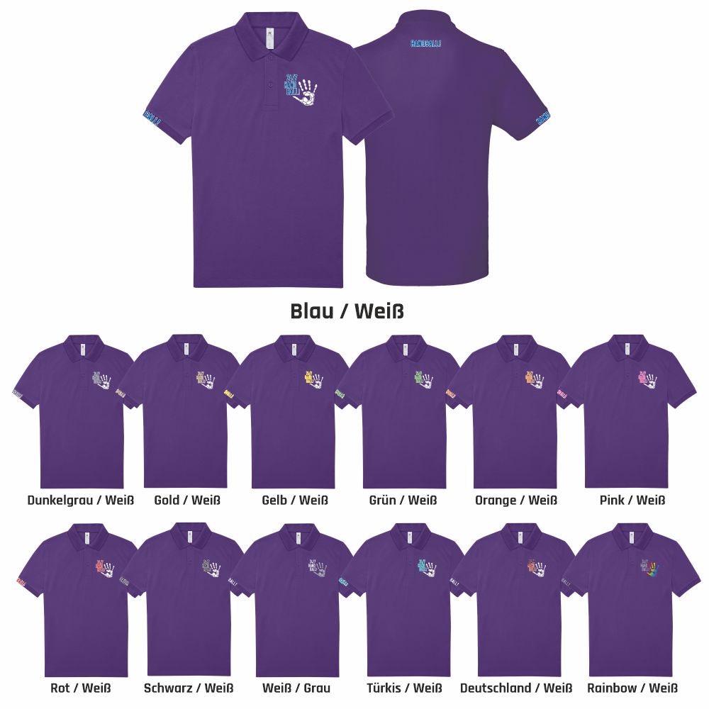HandballCollectionPoloshirtPU424RadiantPurple-XL
