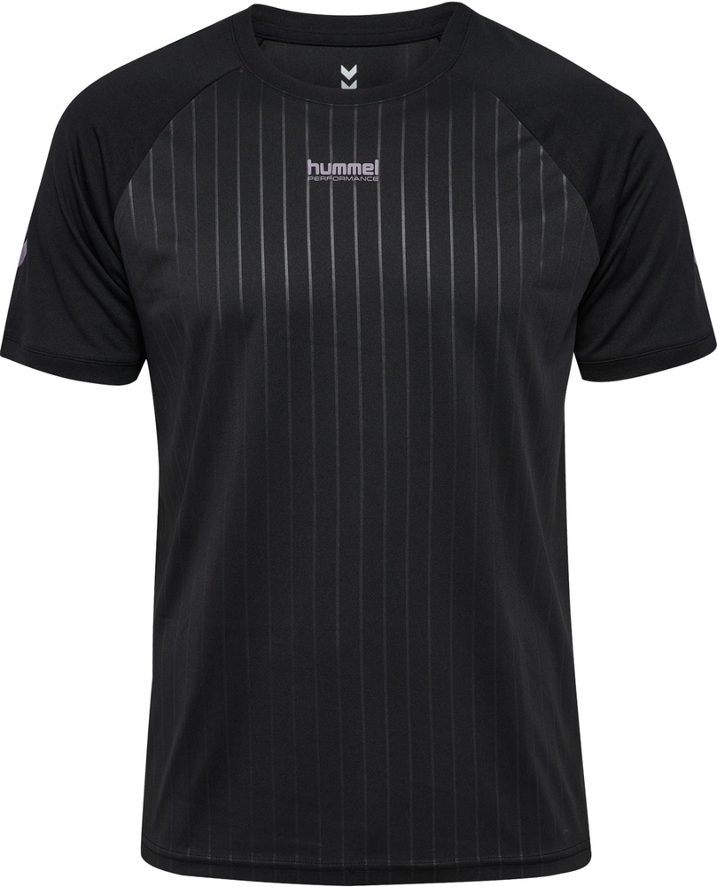 HummelPulseStripeT-ShirtSS232074Black-XXL