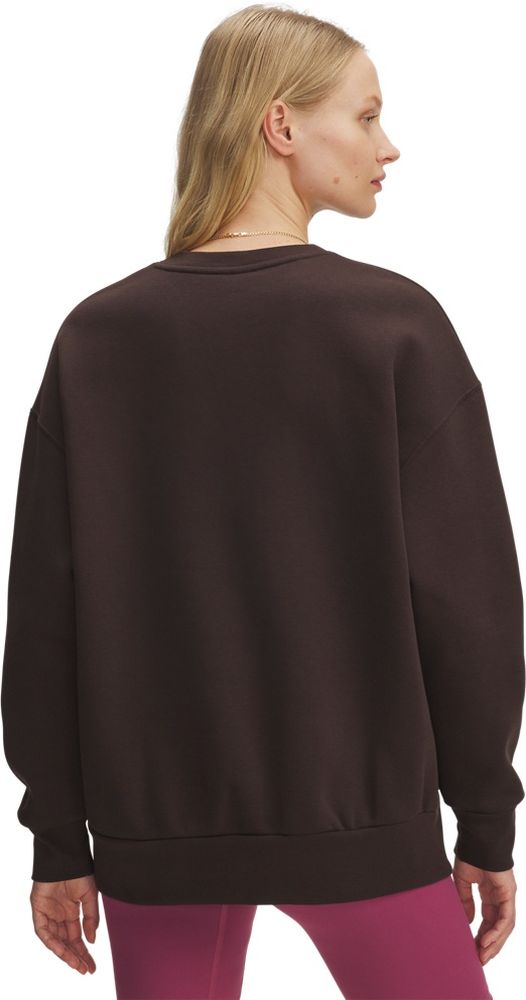 UnderArmourDamenSweatshirtIconFleeceOsCrew1379475Brown246-LUSLG