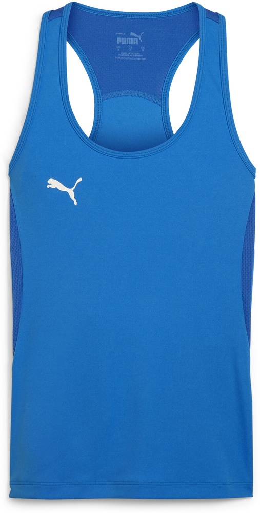PumaDamenTeamGoalTankTop658767ElectricBlueLemonade-PumaWhite-PumaTeamRoyal-XXL