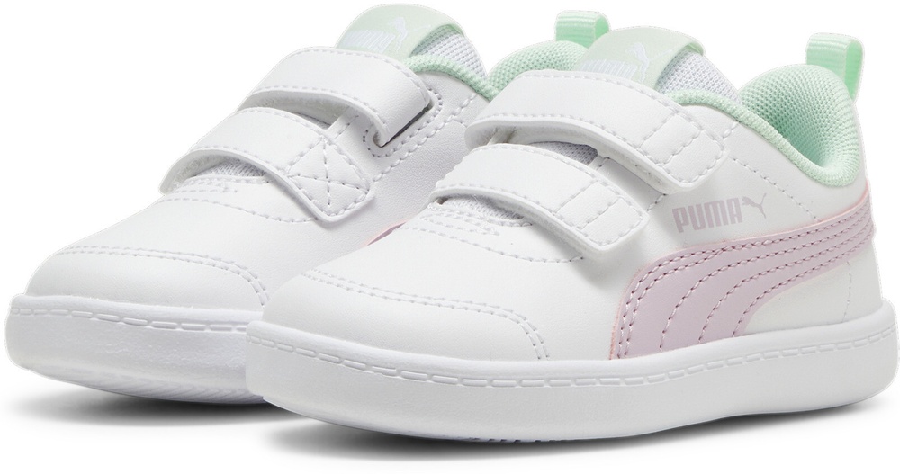 PumaKinderSchuheLowCourtflexv2VInf371544PumaWhite-GrapeMist-FreshMint-21
