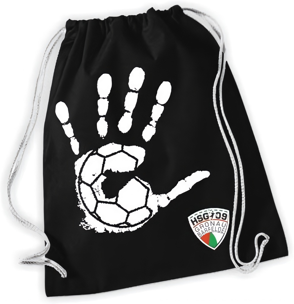 HSG09GronauBarfeldeUniversalBasicTurnbeutel69828SchwarzWei