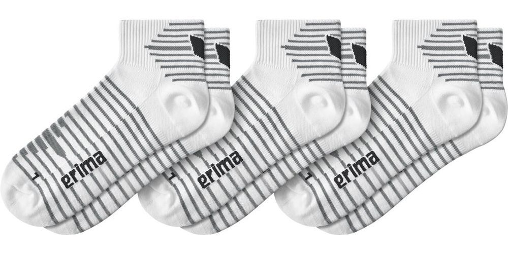 Erima3-PackKurzsocken19-0056Wei-31-34