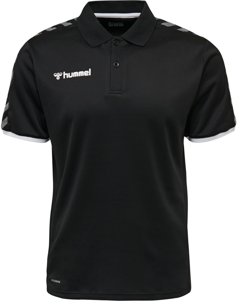 HummelPoloShirtHmlauthenticFunctionalPoloBlackWhite-XXL