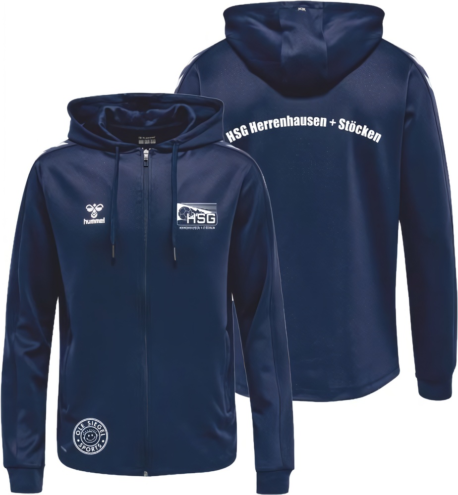 HSGHerrenhausenStckenDamenHummelhmlCore20PolyZipHoodieSweatLady230855