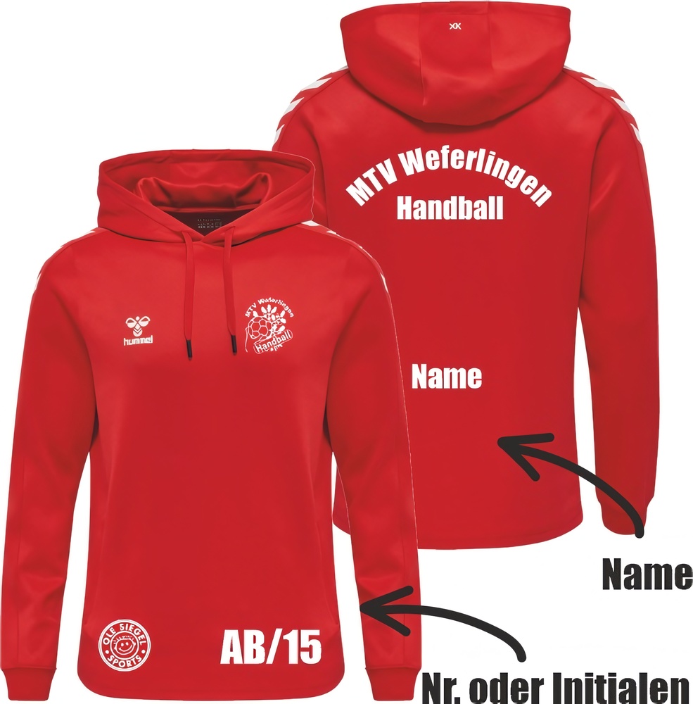 MTVWeferlingenKinderHummelhmlCore20PolySweatHoodieKids230857