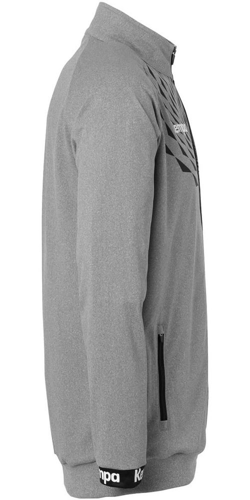 KempaKinderTrainingsjackeWave26PolyJacket2003658DarkGrauMelangeAnthra-116