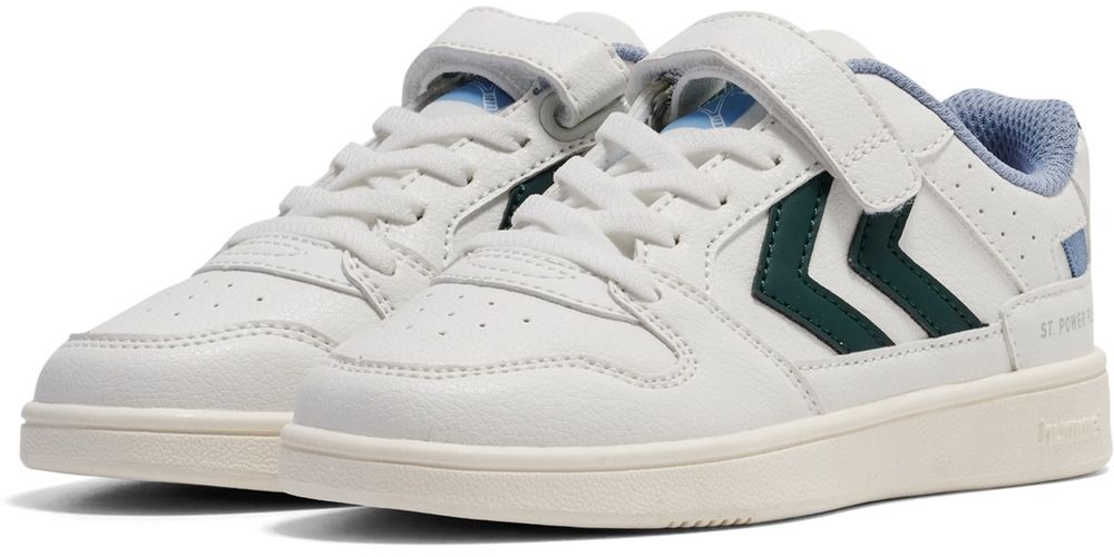 HummelKinderSneakerslowStPowerPlayJr229839WhiteGreen-33