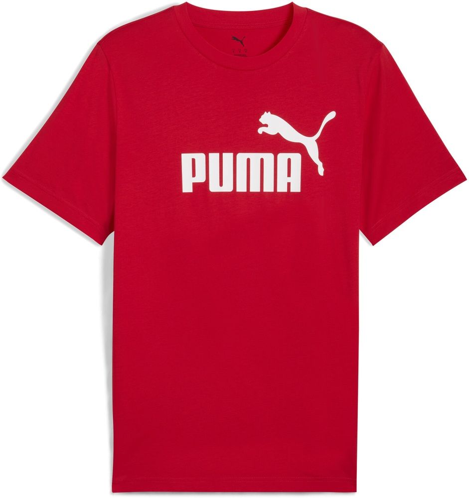 PumaShirtESSNo1LogoTee682532ForAllTimeRed-M