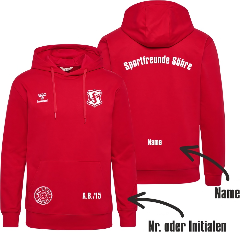 SportfreundeShreDamenHummelhmlGO20CottonHoodieLady225250