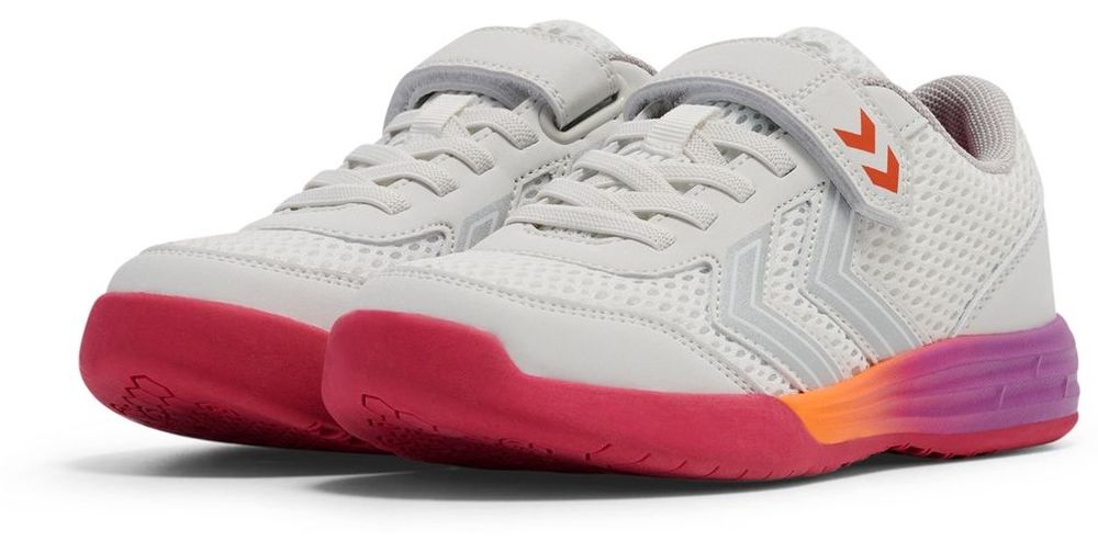 HummelKinderHallenschuhe-HandballMultiplayFlexVcJr224853WhitePink-26