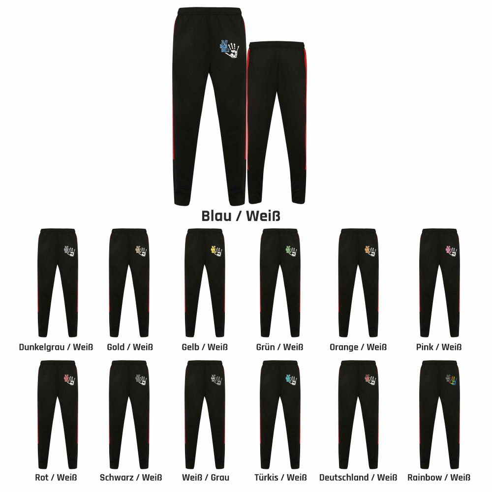 HandballCollectionTrainingshoseLV881Black-Red-L