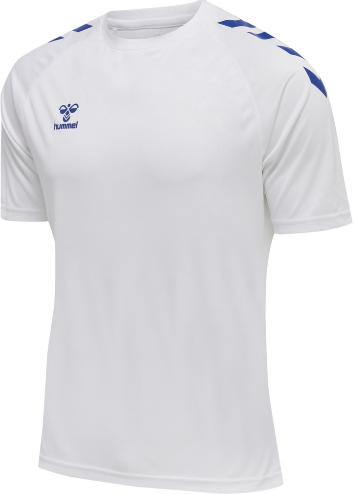 HummelT-ShirtHmlcoreXkCorePolyT-ShirtSSWhiteTrueBlue-XXL