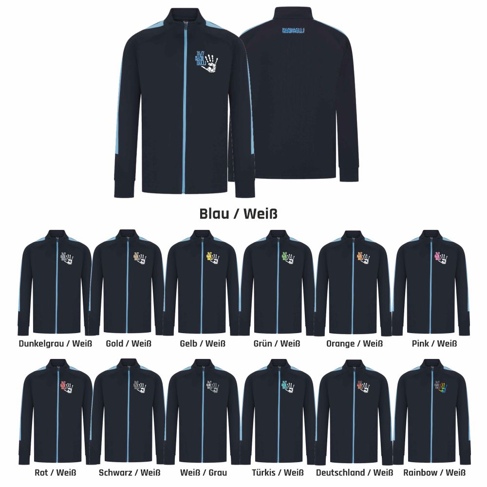 HandballCollectionTrainingsjackeLV871Navy-Sky-XXS