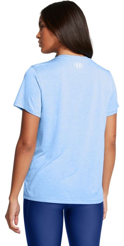 UnderArmourDamenT-ShirtTechSsc-TwistHorizonBlue465-LUSLG