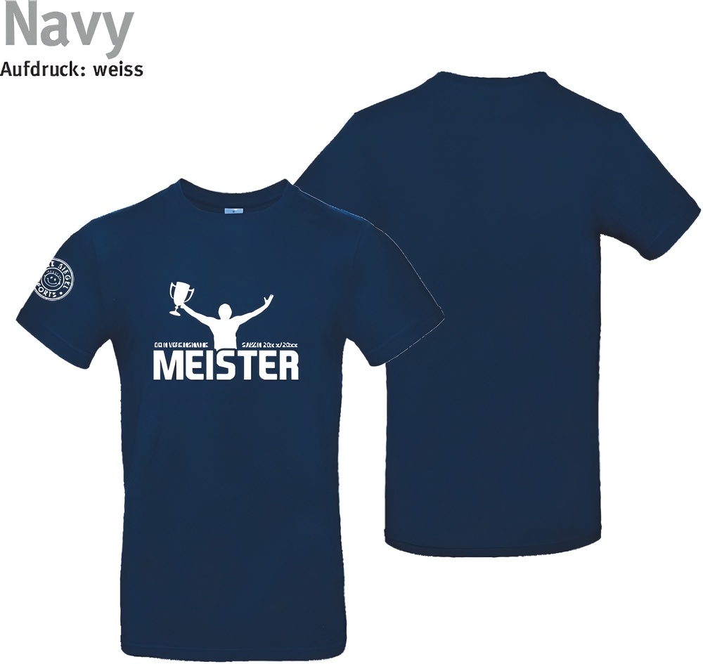 247CollectionT-ShirtMeistershirtGewinnerTU03TNavy-XS