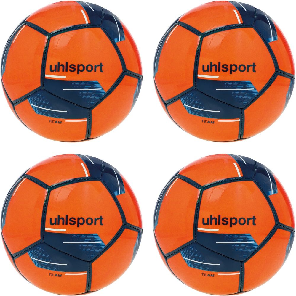 UhlsportFuballTeamMini4X1Colour1001727FluoOrangeMarineWei