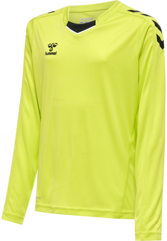 HummelKinderTrikotLangarmHmlcoreXkPolyJerseyLSKidsLimePopsicle-116